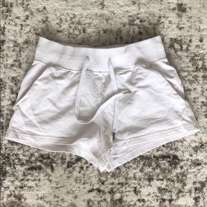 Lululemon white shorts